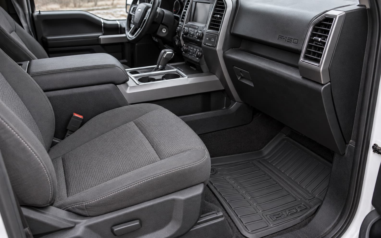 Ford F-150 after an interior cleaning